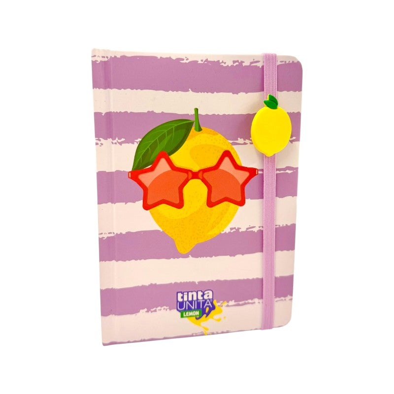 Quaderno A6 Tinta Unita Frutta: copertina profumata, fogli bianchi e design limited edition. 4 varianti colorate. Perfetto per scrivere e disegnare