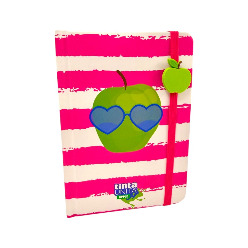 Quaderno A6 Tinta Unita Frutta: copertina profumata, fogli bianchi e design limited edition. 4 varianti colorate. Perfetto per scrivere e disegnare