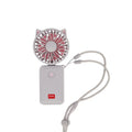 Ventilatore pieghevole ricaricabile Legami Kitty: 3 velocità, 3 inclinazioni, USB Type-C incluso, 50g. Design gatto kawaii. Fresco e tascabile ovunque!
