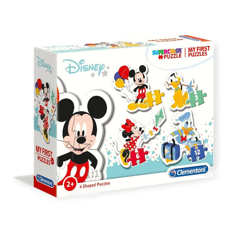 My first puzzle Topolino. Quattro puzzle da 3-6-9-12 pezzi