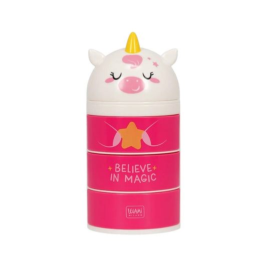 Bellissimo contenitore da scrivania legami a tema Unicorno