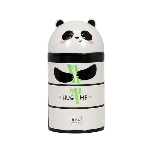 Bellissimo contenitore da scrivania legami a tema Panda