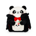 Peluche Super Soft Legami Panda Vampiro: mantello, papillon, dettaglio tazza teschio. Il pupazzo Halloween da abbracciare! Scoprilo ora