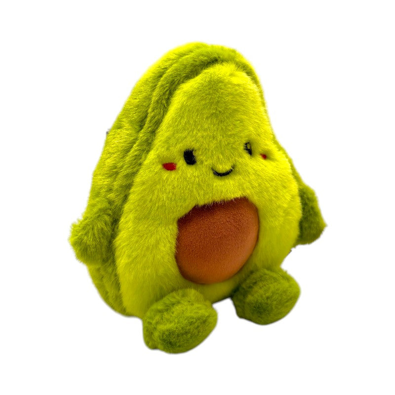 Peluche avocado kawaii I-Total Fresh Market 18cm: pelo morbidissimo, nocciolo in rilievo e faccino sereno. Regalo trendy per bambini e amanti kawaii. Scoprilo!
