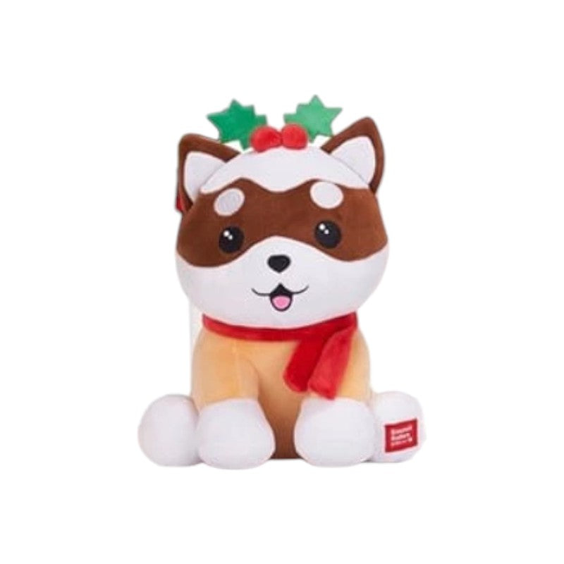 Bellissimo peluche kawaii natalizio a forma di Cagnolino