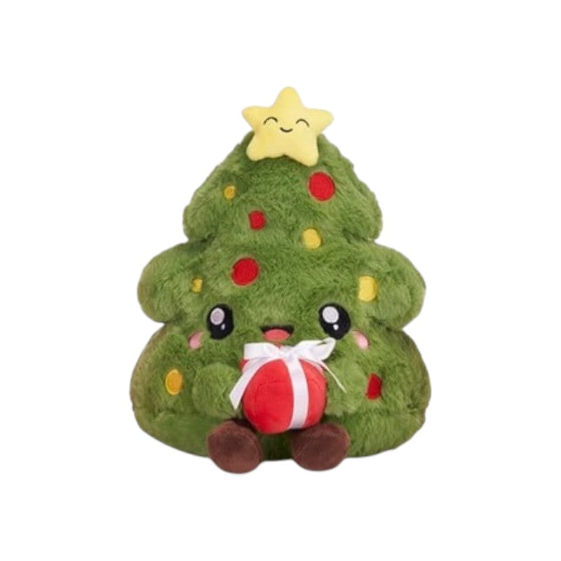 Bellissimo Peluche Natalizio super soffice e super morbido a forma di Albero di Natale