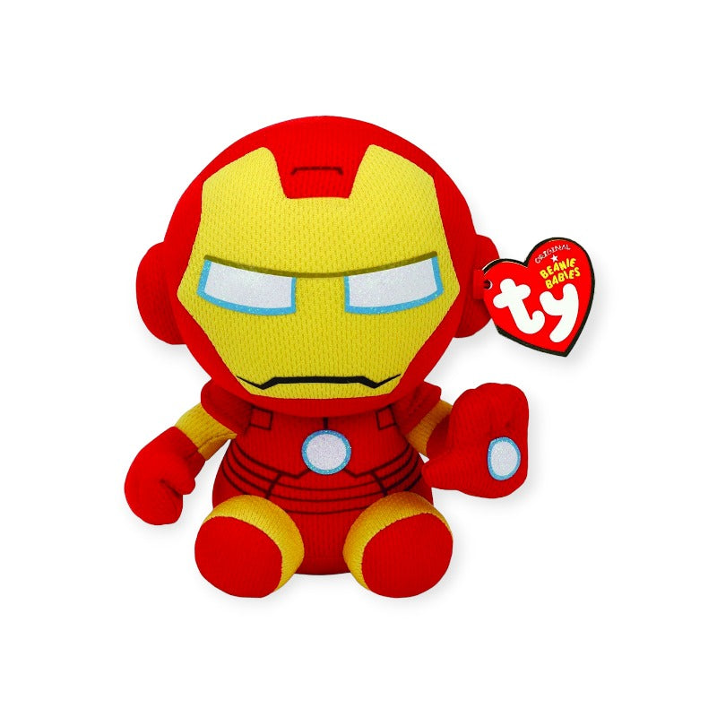 Bellissimo peluche originale Iron Man Marvel. Ottima idea regalo per gli appassionati dei supereroi. Qualità altissima e finitura perfetta dei dettagli.