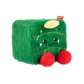 Peluche natalizio Colourbook a forma di cubo: albero di Natale, Babbo Natale o pupazzo di neve morbidi e kawaii. Su Viano Shop!