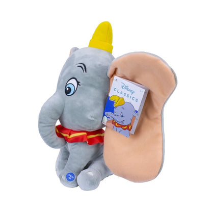 Bellissimo peluche originale disney raffigurante il famoso elefantino Dumbo. Alto 30 cm con effetti sonori