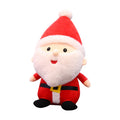 Bellissimo peluche natalizio a forma di Babbo Natale