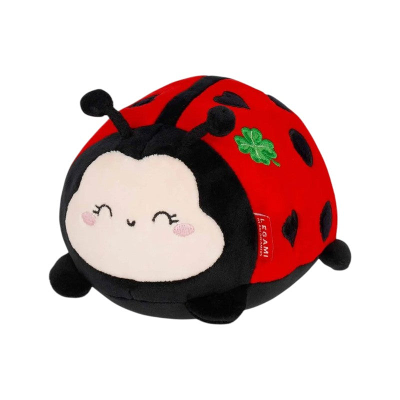 Bellissimo peluche legami super morbido a forma di coccinella