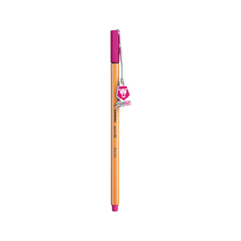 Fineliner STABILO point 88 KPop Demon Hunters con charm del tuo personaggio preferito, punta 0,4 mm per scrittura precisa. Scoprila su Viano Shop!