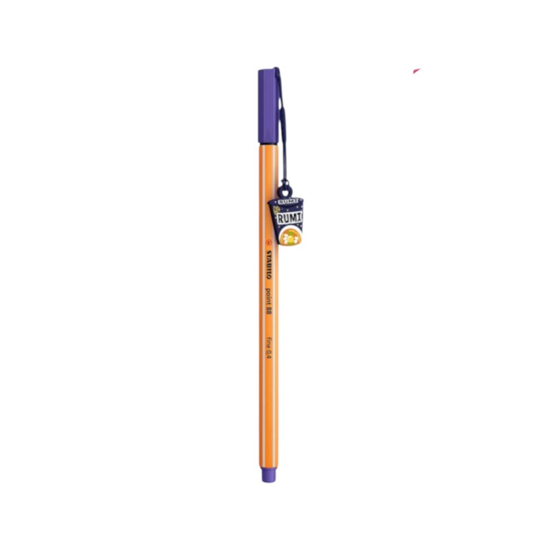Fineliner STABILO point 88 KPop Demon Hunters con charm del tuo personaggio preferito, punta 0,4 mm per scrittura precisa. Scoprila su Viano Shop!