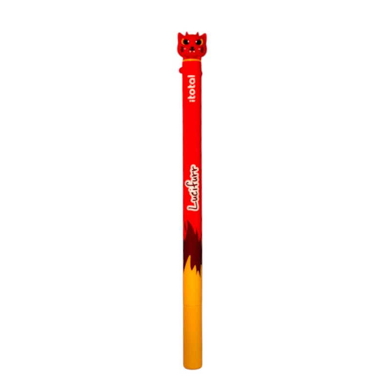 Penna cancellabile iTotal Climby Halloween: topper 3D gattino travestito, inchiostro cancellabile. La penna kawaii da collezione! Scoprila