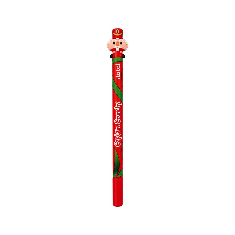 Penna cancellabile I-Total Climby Christmas Edition con personaggio di Natale: Babbo Natale, schiaccianoci, pupazzo o renna. Su Viano Shop!