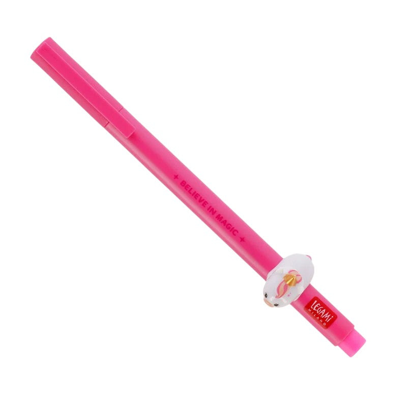 Bellissima penna a gel Legami Lovely Friends con animaletto rimovibile 3D