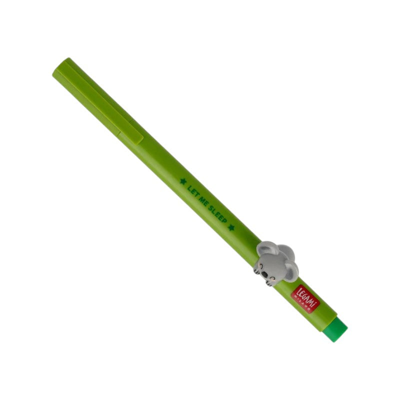 Bellissima penna a gel Legami Lovely Friends con animaletto rimovibile 3D