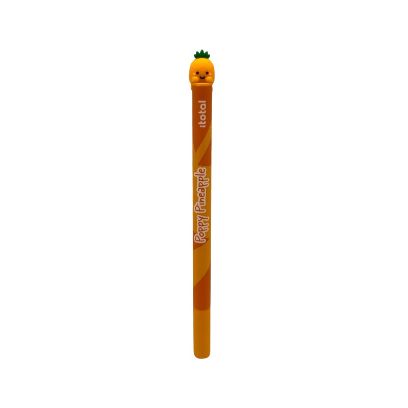 Penna cancellabile iTotal Climby Frutta e Verdura: topper 3D kawaii, inchiostro cancellabile. La penna da collezione golosa! Scoprila 