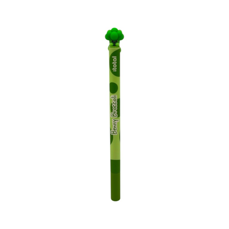 Penna cancellabile iTotal Climby Frutta e Verdura: topper 3D kawaii, inchiostro cancellabile. La penna da collezione golosa! Scoprila 