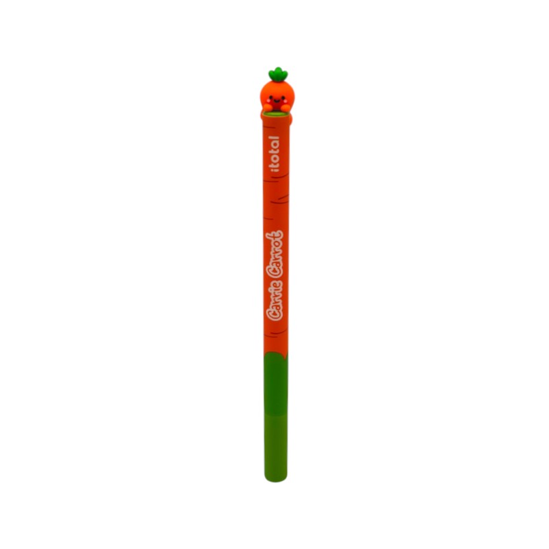 Penna cancellabile iTotal Climby Frutta e Verdura: topper 3D kawaii, inchiostro cancellabile. La penna da collezione golosa! Scoprila 