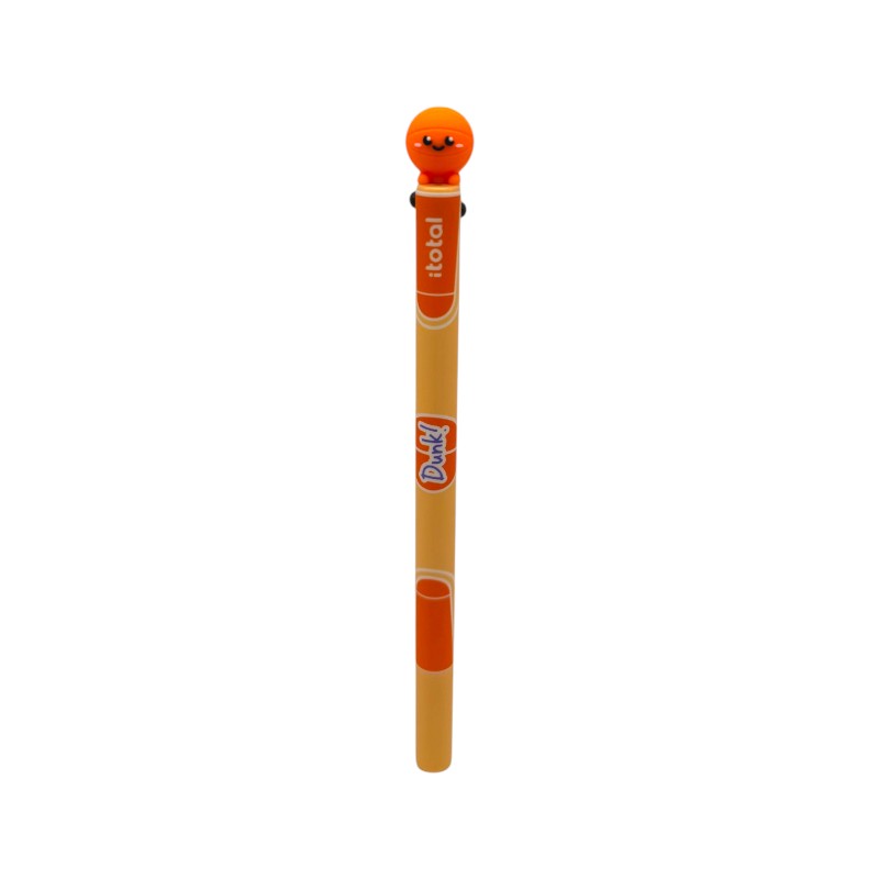 Penna cancellabile iTotal Climby Sport: topper 3D pallone kawaii, inchiostro cancellabile. La penna da collezione sportiva! Scoprila