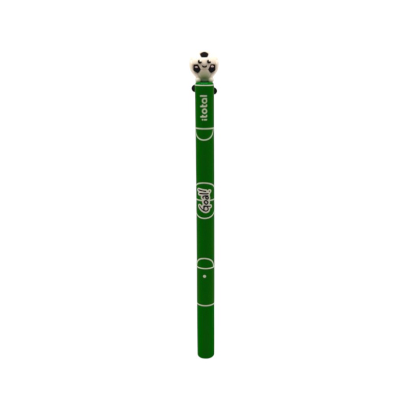 Penna cancellabile iTotal Climby Sport: topper 3D pallone kawaii, inchiostro cancellabile. La penna da collezione sportiva! Scoprila