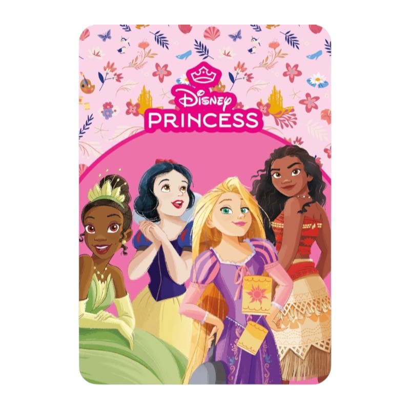 Bellissimo plaid Disney a tema Principesse