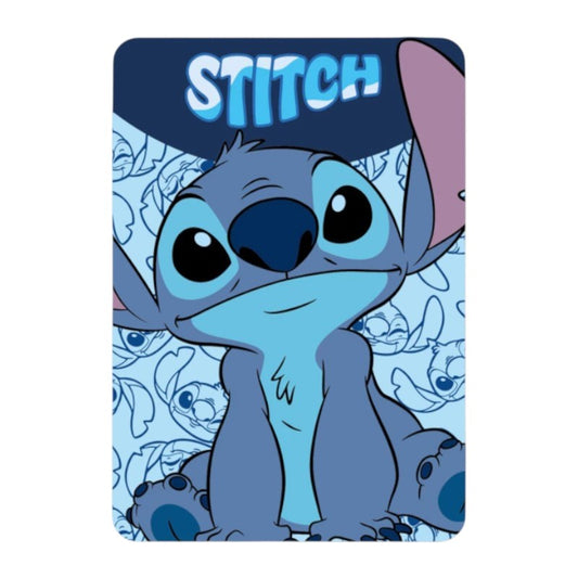 Bellissimo plaid Disney in pile a tema Stitch