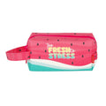 Pochette termica spiaggia Legami Watermelon 18x14cm: cotone canvas + interno EVA, zip, laccetto. Protegge creme e smartphone dal caldo. Design anguria!
