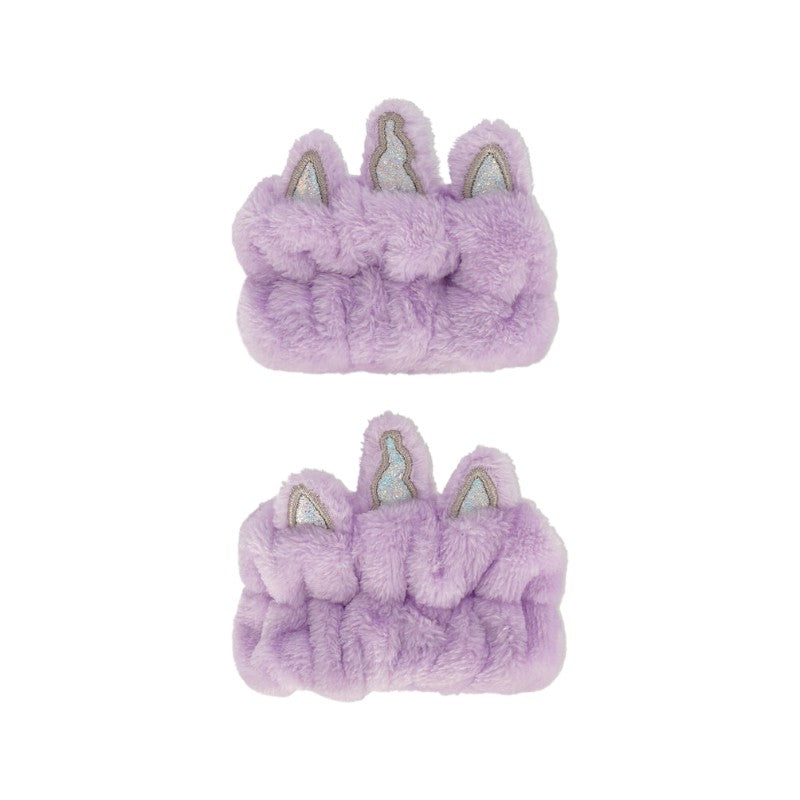 Polsini antigoccia Legami Unicorno Stop the Drop: coppia di fasce morbide per lavare il viso senza bagnarsi. Scoprili su Viano Shop!