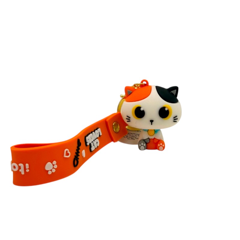 Portachiavi 3D kawaii I-Total — ciondolo animali e personaggi, anello robusto, tanti soggetti da collezionare. Regalo originale e pensierino perfetto.