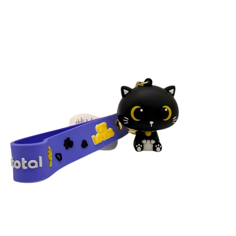 Portachiavi 3D kawaii I-Total — ciondolo animali e personaggi, anello robusto, tanti soggetti da collezionare. Regalo originale e pensierino perfetto.