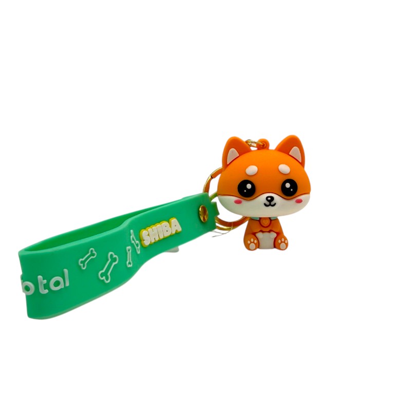 Portachiavi 3D kawaii I-Total — ciondolo animali e personaggi, anello robusto, tanti soggetti da collezionare. Regalo originale e pensierino perfetto.
