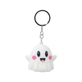 Portachiavi Halloween kawaii con fantasma, zucca, gatto nero, pipistrello, ragno e teschio: idea regalo per zaini e chiavi. Su Viano Shop!