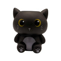 Portapenne kawaii in PVC per scrivania e cameretta a forma di gatto nero
