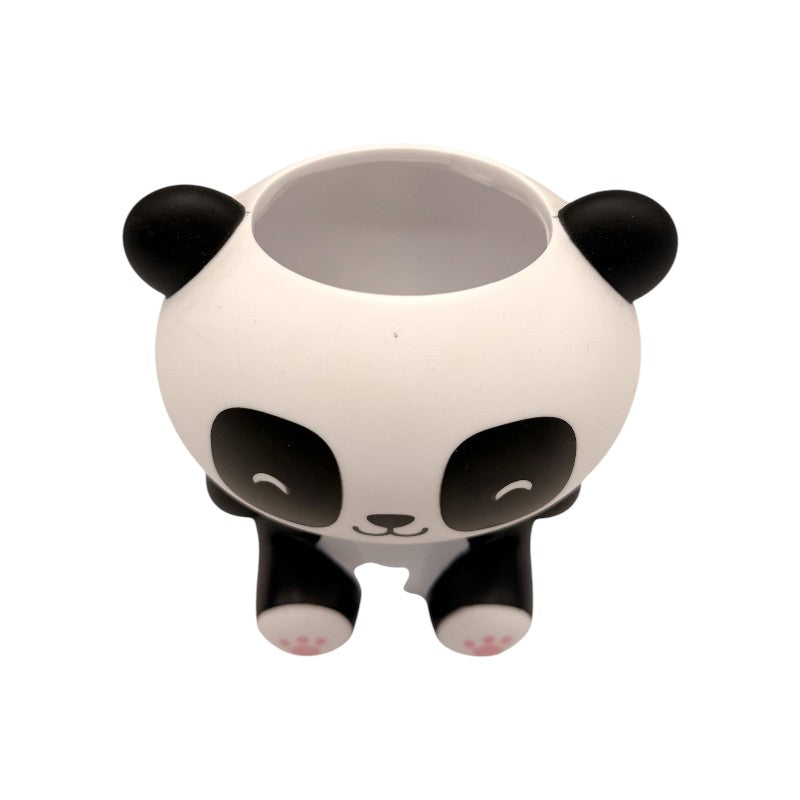 Portapenne kawaii in PVC per scrivania e cameretta a forma di panda