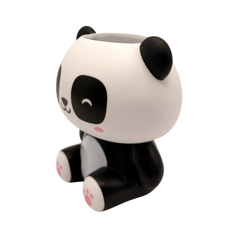 Portapenne kawaii in PVC per scrivania e cameretta a forma di panda