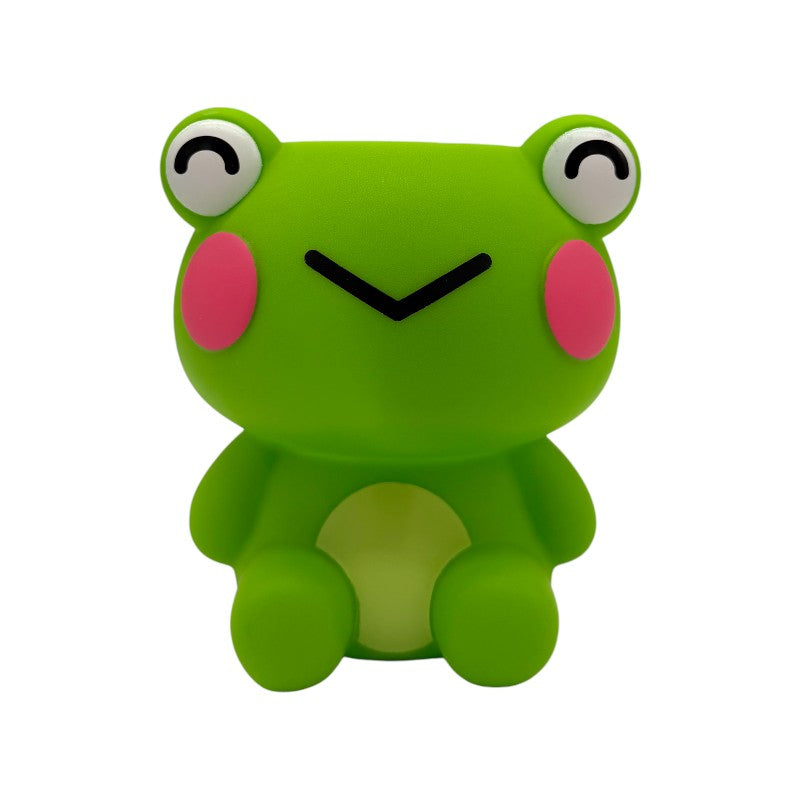 Portapenne kawaii in PVC per scrivania e cameretta a forma di rana