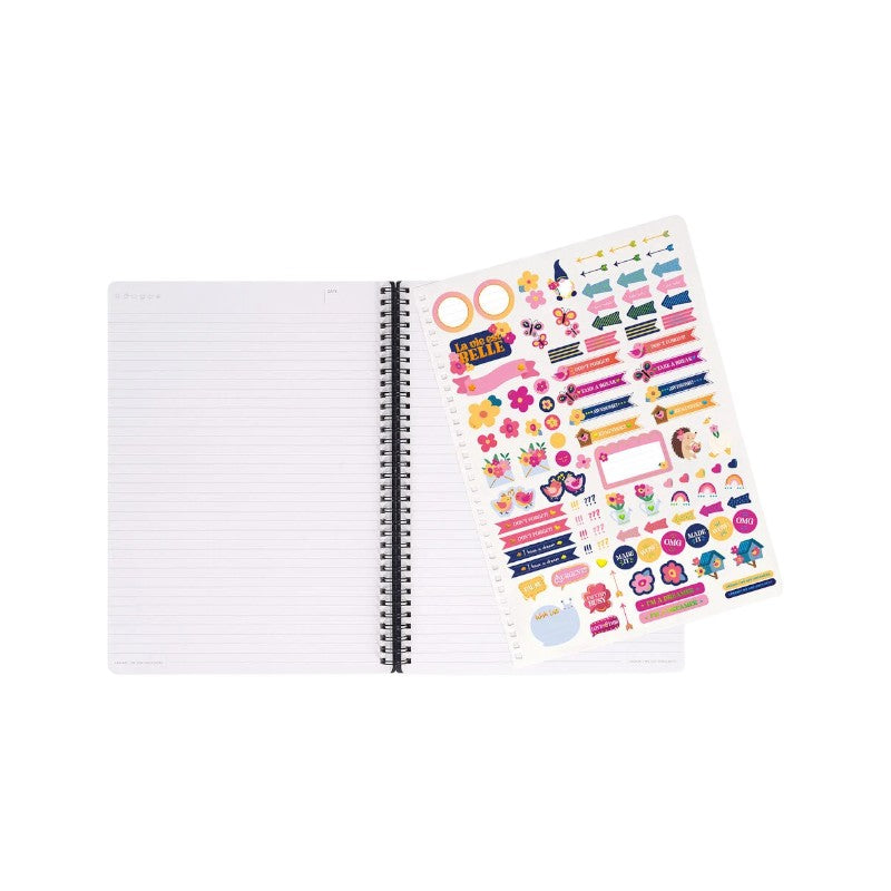 Quaderni A4 spiralati Legami con copertine kawaii e fantasie colorate: perfetti per scuola, università e appunti. Scopri tutte le varianti su Viano Shop!