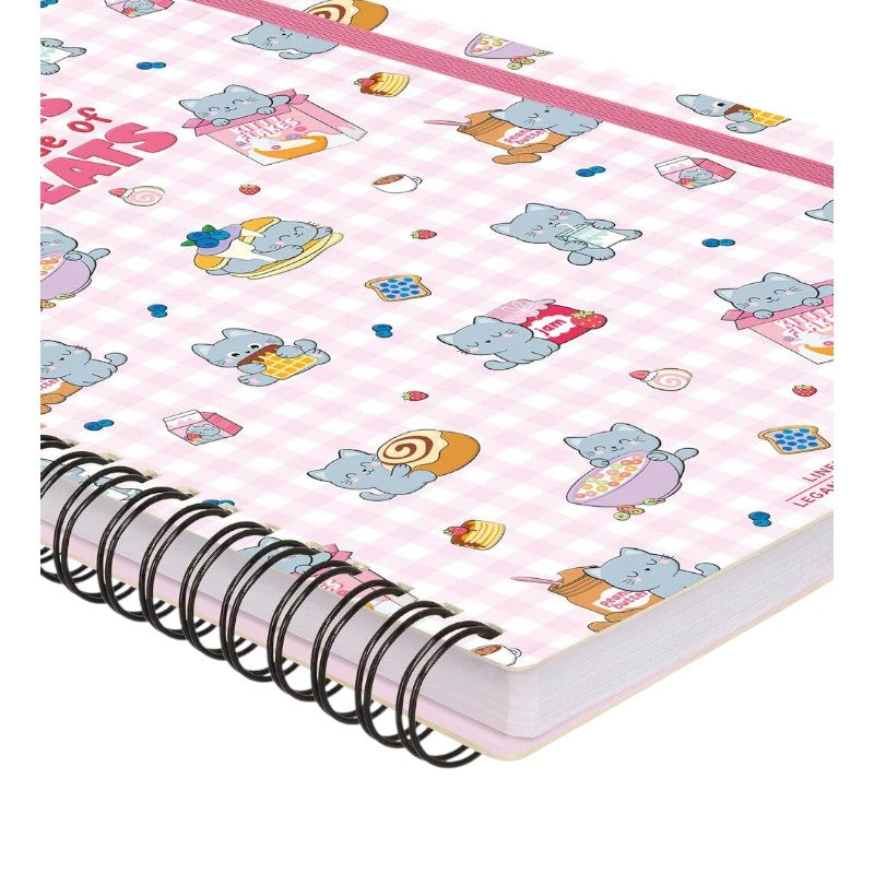 Quaderni A4 spiralati Legami con copertine kawaii e fantasie colorate: perfetti per scuola, università e appunti. Scopri tutte le varianti su Viano Shop!