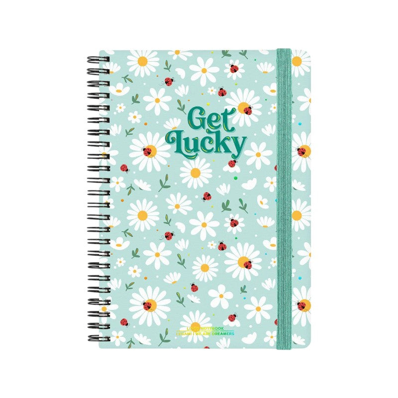 Quaderni A5 spiralati Legami a righe con copertine kawaii ed elastico: perfetti per appunti, diario e viaggi. Scopri tutte le varianti su Viano Shop!