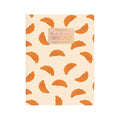 Quaderno Legami But First, Croissant!: formati A5/A6, 80 pagine a righe 100g/m2, copertina kawaii. Il notebook goloso per la scuola!