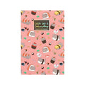 Quaderno Legami Every Day Is Catunday: formati A5/A6, 80 pagine a righe 100g/m2, copertina kawaii gatti sushi. Il notebook per la scuola!