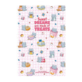 Quaderno Legami a righe Sweet Dreams are Made of Treats con gattini e dolcetti kawaii, in formato A5, A6 e B5. Su Viano Shop!