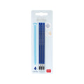 Set composto da tre refill per le penne cancellabili legami blu