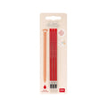 Set composto da tre refill per le penne cancellabili legami Rosso