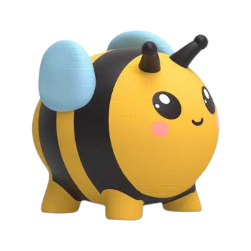 Salvadanaio 3D a forma di ape in PVC