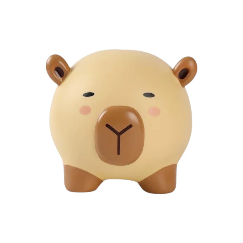 Salvadanaio 3D a forma di capibara in PVC