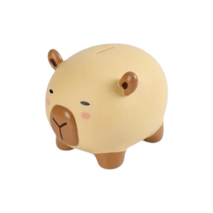 Salvadanaio 3D a forma di capibara in PVC