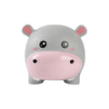 Salvadanaio 3D a forma di ippopotamo in PVC